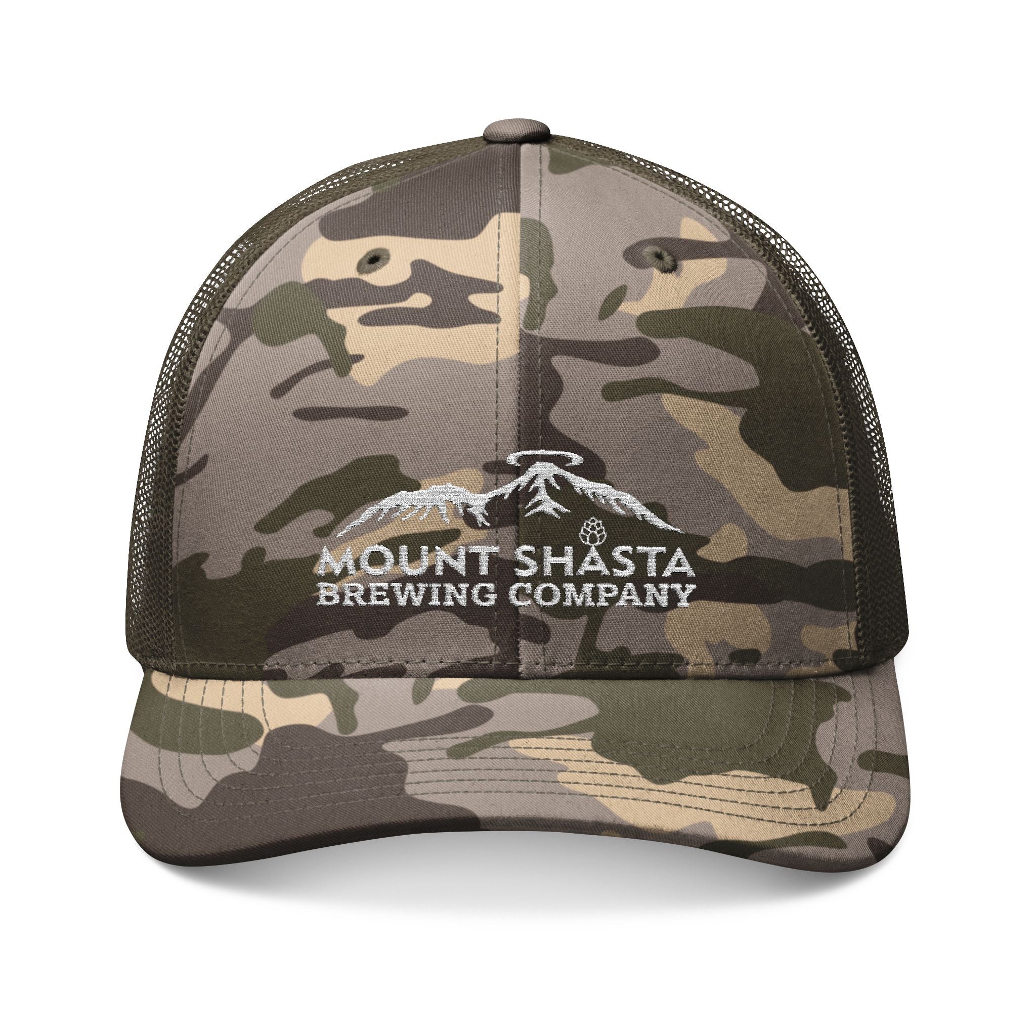 Camouflage Embroidered Trucker Hat